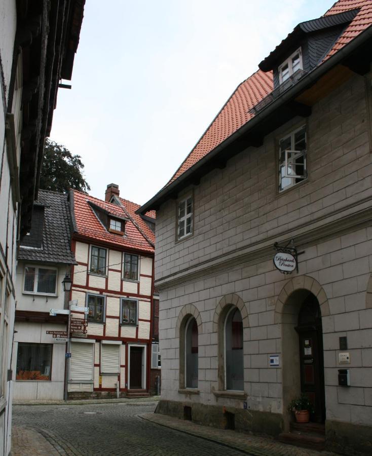 Hornburg  Pension-Ristorante Ventura Ehemals Reinhards Pension מראה חיצוני תמונה